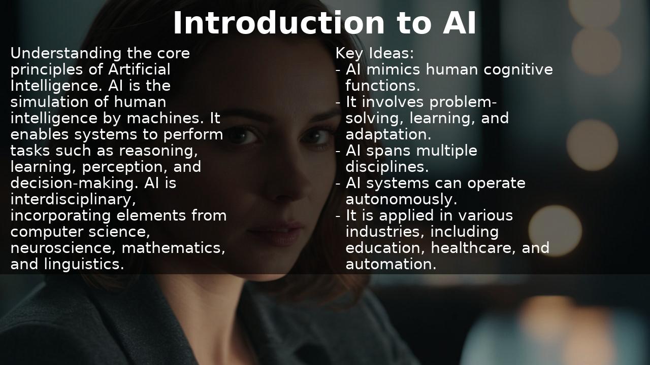 Introduction to AI