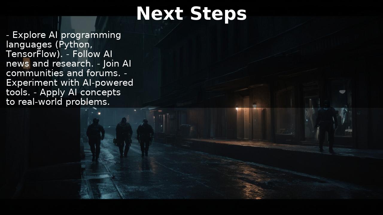Next Steps
