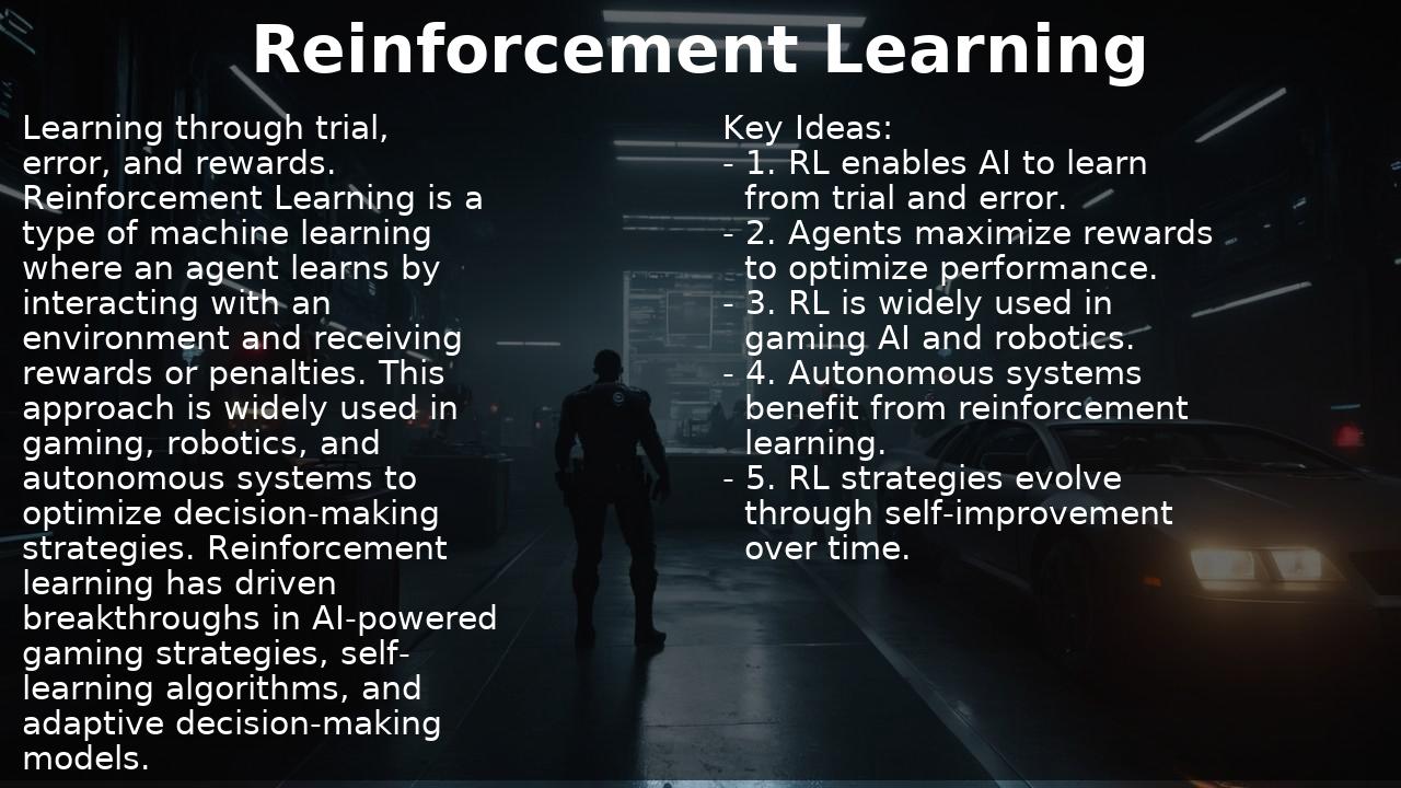 Reinforcement Learning